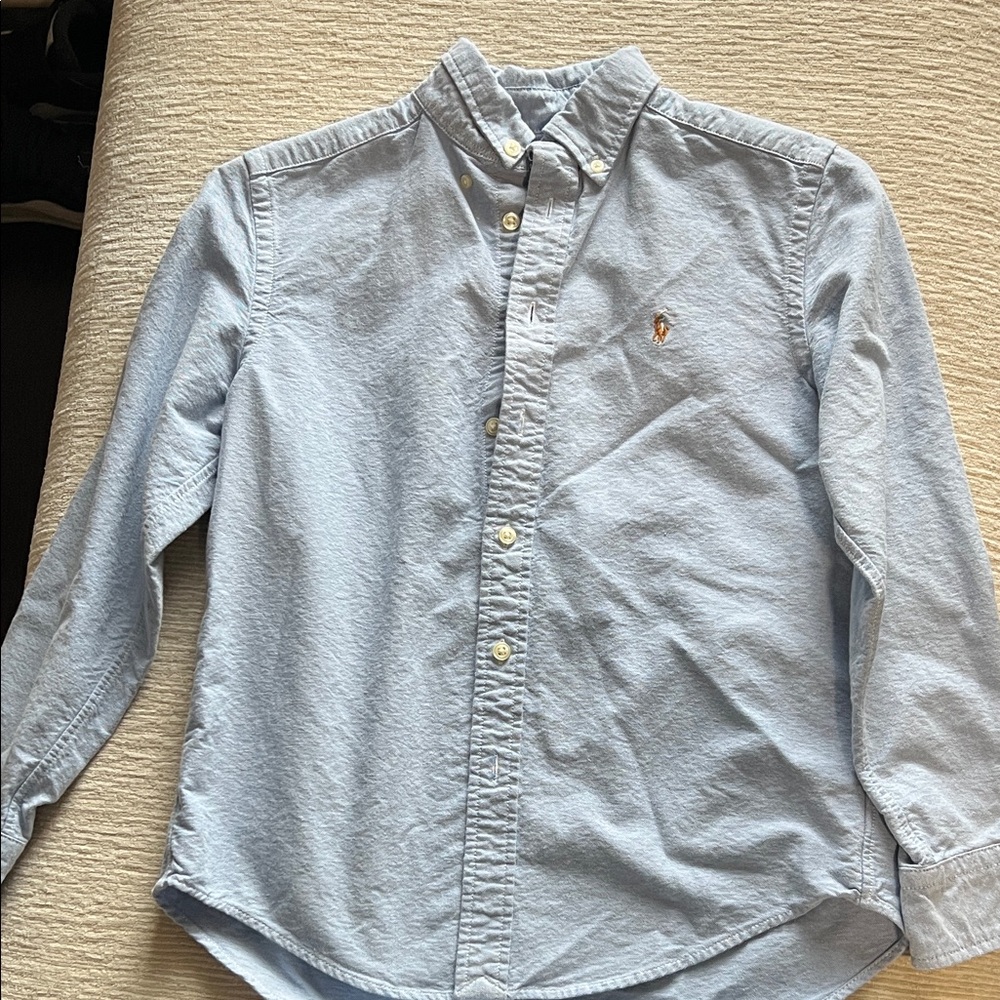 Polo by Ralph Lauren Light Blue Kids Shirt